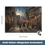 Ceaco - Thomas Kinkade - Harry Potter - Diagon Alley - 1500 Piece Jigsaw Puzzle