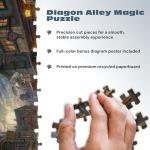 Ceaco - Thomas Kinkade - Harry Potter - Diagon Alley - 1500 Piece Jigsaw Puzzle