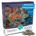 Buffalo Games - Peter Stewart - Cinque Terre - 1000 Piece Jigsaw Puzzle For Adults - Challenging Puzzle Perfect for Game Nights - Finished Size is 26.75 x 19.75