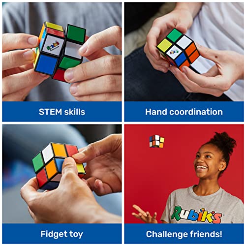 Rubik's Mini 2x2 Cube - Fun 3D Puzzle