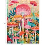 RoseArt - Vertical Visions - Mushrooms - 500 Piece Jigsaw Puzzle - Magical Forest-Inspired Puzzle for Adults