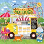 Ceaco - Food Trucks - Hot Dog Truck II - 500 Piece Jigsaw Puzzle