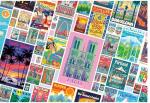 Buffalo Games – Vintage Posters 2000 Piece Jigsaw Puzzle Colorful Puzzle for Adults – Precision-Cut Pieces, Beautiful Artwork, and Hours of Relaxing Fun