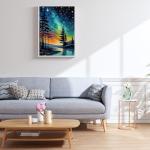 Northern Lights Jigsaw Puzzles for Adults 1000 Pieces, Aurora Borealis Nature Landscape 1000 Piece Puzzle for Adults, Impossible Difficult Hard Fun Jigsaw Puzzles 1000 Pieces