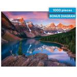 Buffalo Games - Chip Phillips - Mountains on Fire - 1000 Piece Jigsaw Puzzle For Adults -Challenging Puzzle Perfect for Game Nights - Finished Size is 26.75 x 19.75