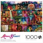 Buffalo Games - Aimee Stewart - Treasure Hunt Bookshelf - 1000 Piece Jigsaw Puzzle for Adults -Challenging Puzzle Perfect for Game Nights - Finished Size is 26.75 x 19.75