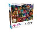Buffalo Games - Aimee Stewart - Treasure Hunt Bookshelf - 1000 Piece Jigsaw Puzzle for Adults -Challenging Puzzle Perfect for Game Nights - Finished Size is 26.75 x 19.75