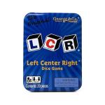 LCR Dice Game in Blue Tin