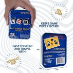 LCR Dice Game in Blue Tin