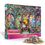 Ceaco - Disney - Princess Castle Royal Windows - 1500 Piece Jigsaw Puzzle