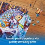 Wonder Forge Cotton Candy Carousel 1000 Piece Jigsaw Puzzle for Adults | Unique, Perfectly-Fitting Pieces | Fun, Vibrant Imagery | Amazon Exclusive