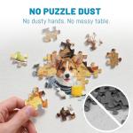 BenBen Puzzles for Adults 500 Pieces, Dogs on Vacation, Dog Jigsaw Puzzle with Patterns on Back, Funny Animal Puzzle, Challenging Puzzles for Family Game Night, Home Décor
