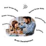 Just Smarty Jigsaw Puzzle Easter Bunny 26 Pieces for Kids Ages 3, 4, 5, 6 Year Old with Fun Shapes and Tray. Easter Gifts & Preschool Learning for Ages 3-6