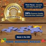 White Mountain 500 Piece Jigsaw Puzzle Retro Autumn Puzzles with Large Pieces, Gifts for Adults and Family 18"x24" - Patsy's Diner