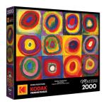 RoseArt - Kodak Masters - Color Study - 2000 Piece Jigsaw Puzzle, Fine Art Puzzle Featuring Kandinsky Art for Adults