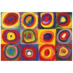 RoseArt - Kodak Masters - Color Study - 2000 Piece Jigsaw Puzzle, Fine Art Puzzle Featuring Kandinsky Art for Adults