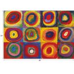 RoseArt - Kodak Masters - Color Study - 2000 Piece Jigsaw Puzzle, Fine Art Puzzle Featuring Kandinsky Art for Adults