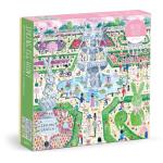 Galison Spring Egg Hunt – 500 Piece Michael Storrings Jigsaw Puzzle Featuring Beautiful Artwork of an Easter Spring Garden Egg Hunt