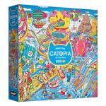 RoseArt - Catopia - Water Park - 500 Piece Jigsaw Puzzle for Adults