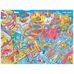 RoseArt - Catopia - Water Park - 500 Piece Jigsaw Puzzle for Adults