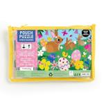 Mudpuppy Spring Bunnies – 12 Piece Puzzle with Reusable Zipper Pouch Featuring Colorful and Fun Illustrations of Spring Bunnies Perfect for Easy Storage and Travel