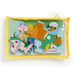 Mudpuppy Spring Bunnies – 12 Piece Puzzle with Reusable Zipper Pouch Featuring Colorful and Fun Illustrations of Spring Bunnies Perfect for Easy Storage and Travel