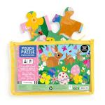 Mudpuppy Spring Bunnies – 12 Piece Puzzle with Reusable Zipper Pouch Featuring Colorful and Fun Illustrations of Spring Bunnies Perfect for Easy Storage and Travel