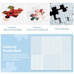 3 Pack 500 Pieces Puzzles for Adults, Spring Autumn Winter Puzzle for Adults Elderly, Colorful 4 Seasons Jigsaw Puzzle, Recycled Paper Puzzle 500 Pieces, Family Activity Game Nights Gifts 20.5x15 in