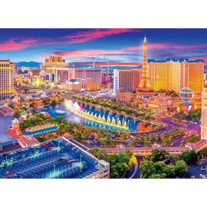 RoseArt - Kodak Premium - Las Vegas Strip - 1500 Piece Jigsaw Puzzle for Adults