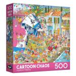 RoseArt - Cartoon Chaos - Harbor Hilarity - 500 Piece Jigsaw Puzzle for Adults