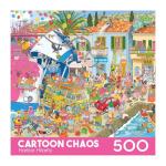 RoseArt - Cartoon Chaos - Harbor Hilarity - 500 Piece Jigsaw Puzzle for Adults