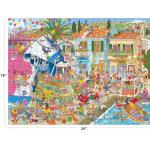 RoseArt - Cartoon Chaos - Harbor Hilarity - 500 Piece Jigsaw Puzzle for Adults