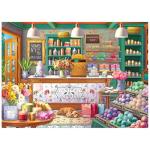 RoseArt - Kodak Premium - 1000 Piece Jigsaw Puzzle for Adults – Soap & Candle Shop – Cozy Boutique with Flowers, Candles & Bath Bombs – Relaxing Home Décor Scene – 26.625 x 19.25 Inches