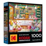 RoseArt - Kodak Premium - 1000 Piece Jigsaw Puzzle for Adults – Soap & Candle Shop – Cozy Boutique with Flowers, Candles & Bath Bombs – Relaxing Home Décor Scene – 26.625 x 19.25 Inches
