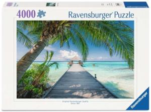 Ravensburger Dream Beach on The Maledives 4000 Piece Puzzle for Adults