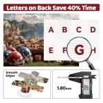 MAXZN 2000 Piece Puzzle for Adults, American Football Picnic by The Lake Jigsaw Puzzles, Family Fun Puzzle Perfect for Game Nights, 39" X 28"