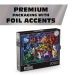 Ceaco – 2000 Piece Disney Silver Select Villains Jigsaw Puzzle – Relaxing and Fun Activity for Adults, Pieces