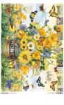 Ceaco - Barbara Anderson - Honey Bee Floral - 500 Piece Jigsaw Puzzle - Relaxing and Fun Activity for Adults