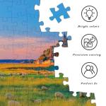 HUADADA 1000 Piece Puzzle for Adults-Mont Saint-Michel -Puzzles for Adults 1000 Pieces Gift Family Interactive Games