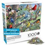 Buffalo Games - Birds in an Orchard - Hautman - 1000 Piece Jigsaw Puzzle for Adults, Challenging Bird Puzzle for Game Nights, Finished Size 26.75 x 19.75, Made in the USA