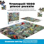 Buffalo Games - Birds in an Orchard - Hautman - 1000 Piece Jigsaw Puzzle for Adults, Challenging Bird Puzzle for Game Nights, Finished Size 26.75 x 19.75, Made in the USA