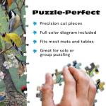 Buffalo Games - Birds in an Orchard - Hautman - 1000 Piece Jigsaw Puzzle for Adults, Challenging Bird Puzzle for Game Nights, Finished Size 26.75 x 19.75, Made in the USA