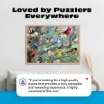 Buffalo Games - Birds in an Orchard - Hautman - 1000 Piece Jigsaw Puzzle for Adults, Challenging Bird Puzzle for Game Nights, Finished Size 26.75 x 19.75, Made in the USA