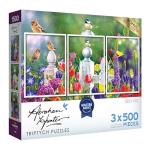 RoseArt - Abraham Hunter - Garden Birds - 1500 Piece Jigsaw Puzzle