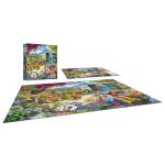 RoseArt - Hobby Haven - Couple in The Garden - 1000 Piece Jigsaw Puzzle for Adults