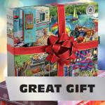 Buffalo Games - Aimee Stewart Family Campsite 2000 Piece Jigsaw Puzzle, Colorful Camping Artwork, Cozy Outdoor Scene