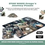 Grogu’s Journey Star Wars™ 2000 Piece Puzzle – Buffalo Games Silver Select Premium Jigsaw Puzzle for Adults with Foil Accents, Reference Poster & Giftable Box