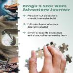 Grogu’s Journey Star Wars™ 2000 Piece Puzzle – Buffalo Games Silver Select Premium Jigsaw Puzzle for Adults with Foil Accents, Reference Poster & Giftable Box