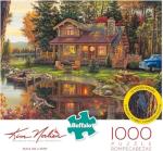 Buffalo Games - Kim Norlien - Peace Like A River - 1000 Piece Jigsaw Puzzle for Adults -Challenging Puzzle Perfect for Game Nights - Finished Size is 26.75 x 19.75