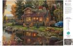 Buffalo Games - Kim Norlien - Peace Like A River - 1000 Piece Jigsaw Puzzle for Adults -Challenging Puzzle Perfect for Game Nights - Finished Size is 26.75 x 19.75